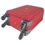 Voir la diapositive 5 : AIRPORT Valise cabine souple rouge Easy Sky 55x35x18cm