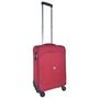 Voir la diapositive 7 : AIRPORT Valise cabine souple rouge Easy Sky 55x35x18cm