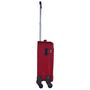 Voir la diapositive 8 : AIRPORT Valise cabine souple rouge Easy Sky 55x35x18cm