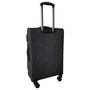 Voir la diapositive 3 : AIRPORT Valise souple noire Poly Soft 65x40x25cm