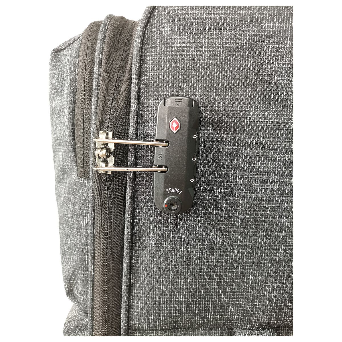 AIRPORT Valise souple noire Poly Soft 65x40x25cm