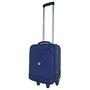 Voir la diapositive 2 : AIRPORT Valise cabine souple bleue Easy Sky 42x30x15cm