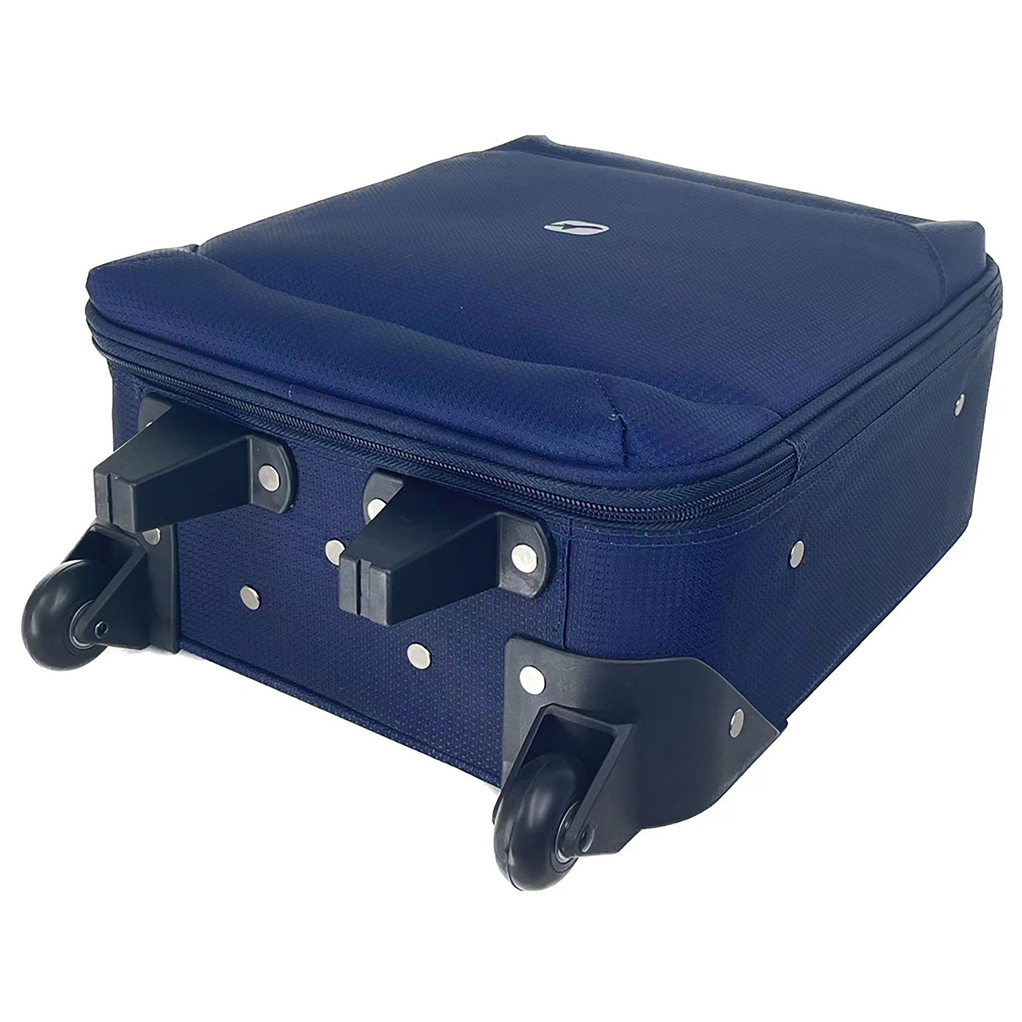 Voir la diapositive 5 : AIRPORT Valise cabine souple bleue Easy Sky 42x30x15cm
