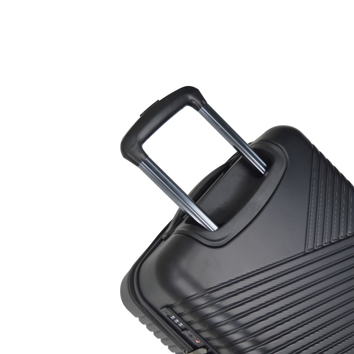 AIRPORT Cabine Valise rigide noire Xtrip 55x36x21cm