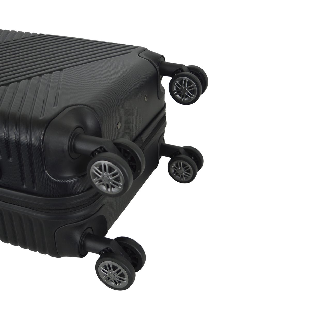 AIRPORT Cabine Valise rigide noire Xtrip 55x36x21cm