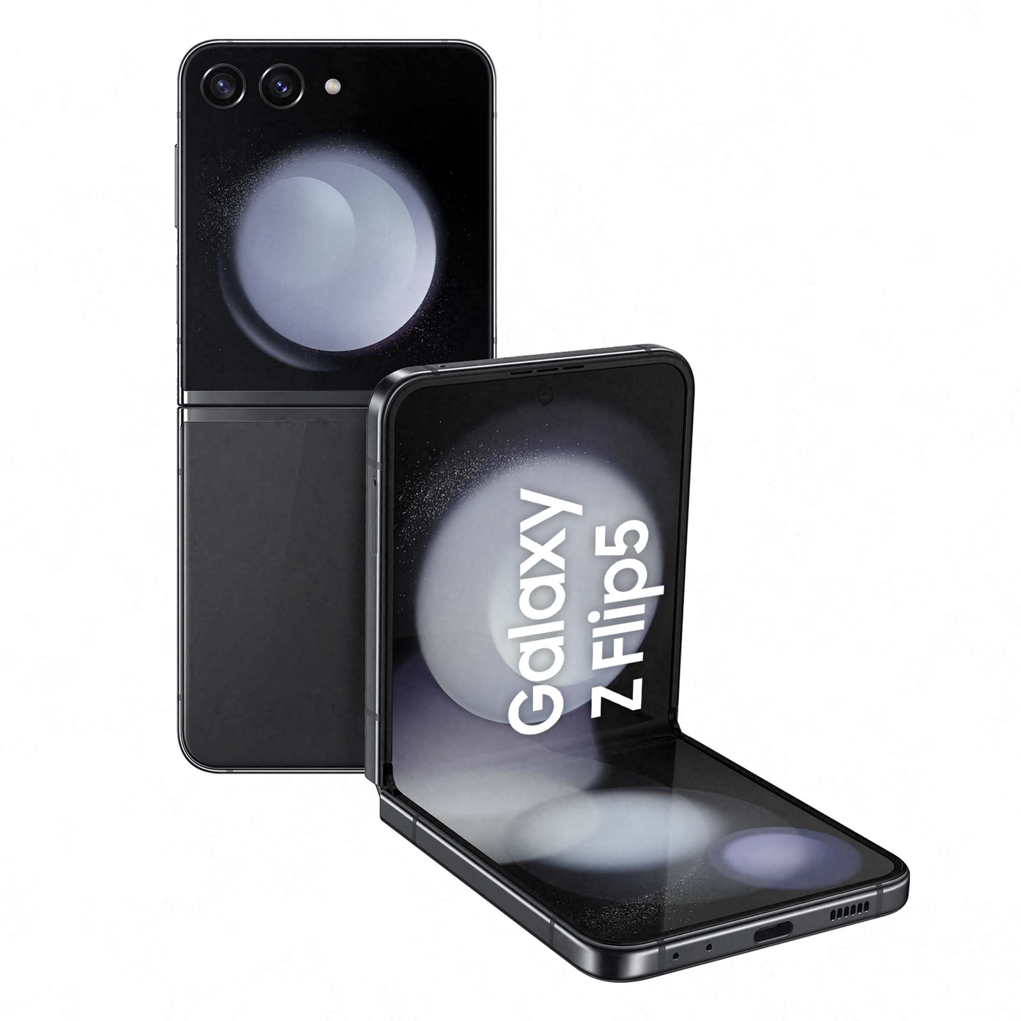 Voir la diapositive 4 : SAMSUNG Galaxy Z Flip5 Smartphone avec Galaxy AI 256Go - Gris