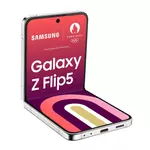 SAMSUNG Galaxy Z Flip5 Smartphone avec Galaxy AI 512Go - Crème