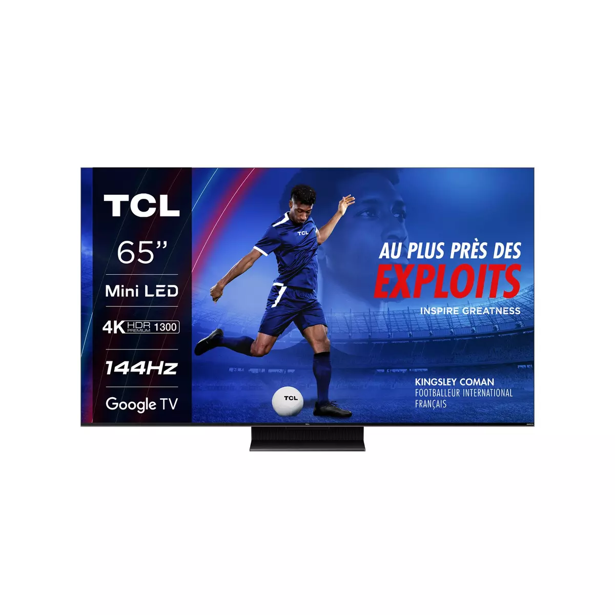 TV TCL 65C805, Mini-LED, QLED, 65, 165cm, UHD, Google TV