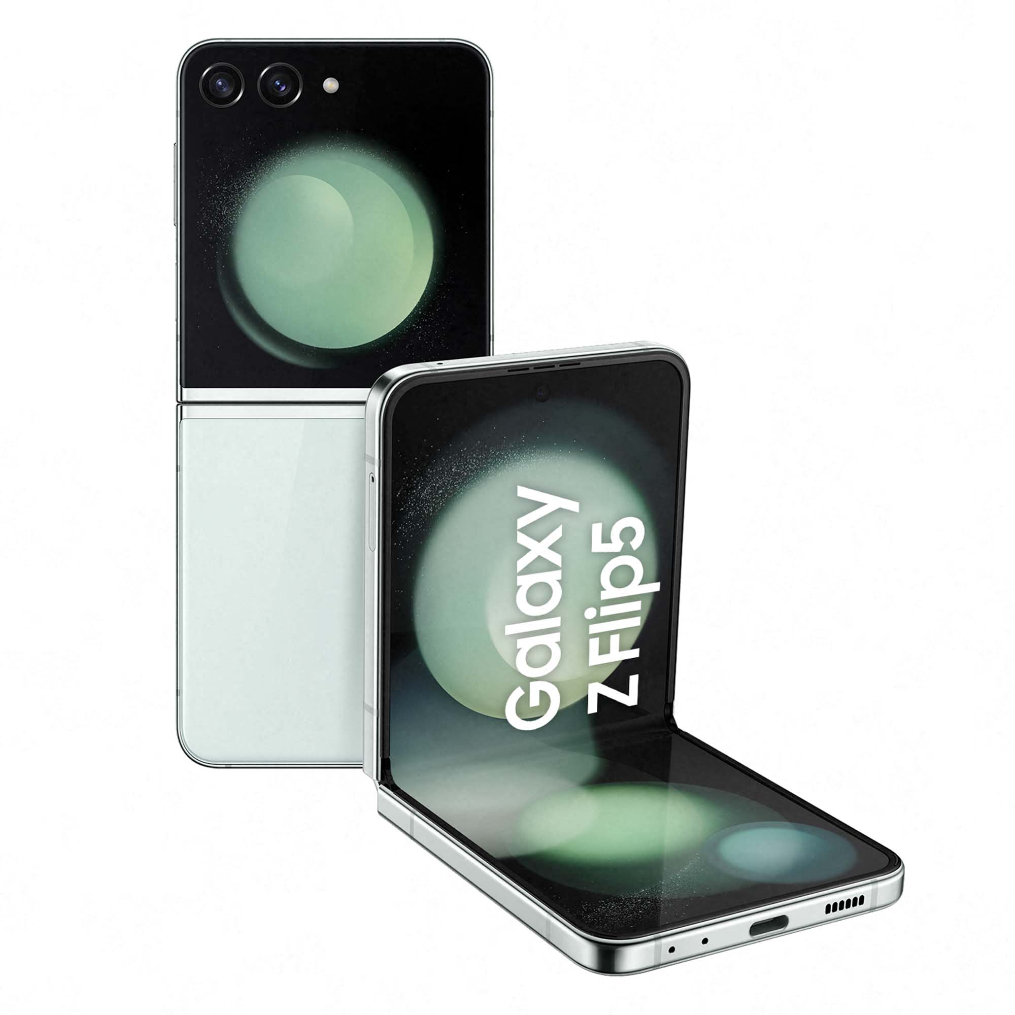 Voir la diapositive 4 : SAMSUNG Galaxy Z Flip5 Smartphone avec Galaxy AI 512Go - Vert