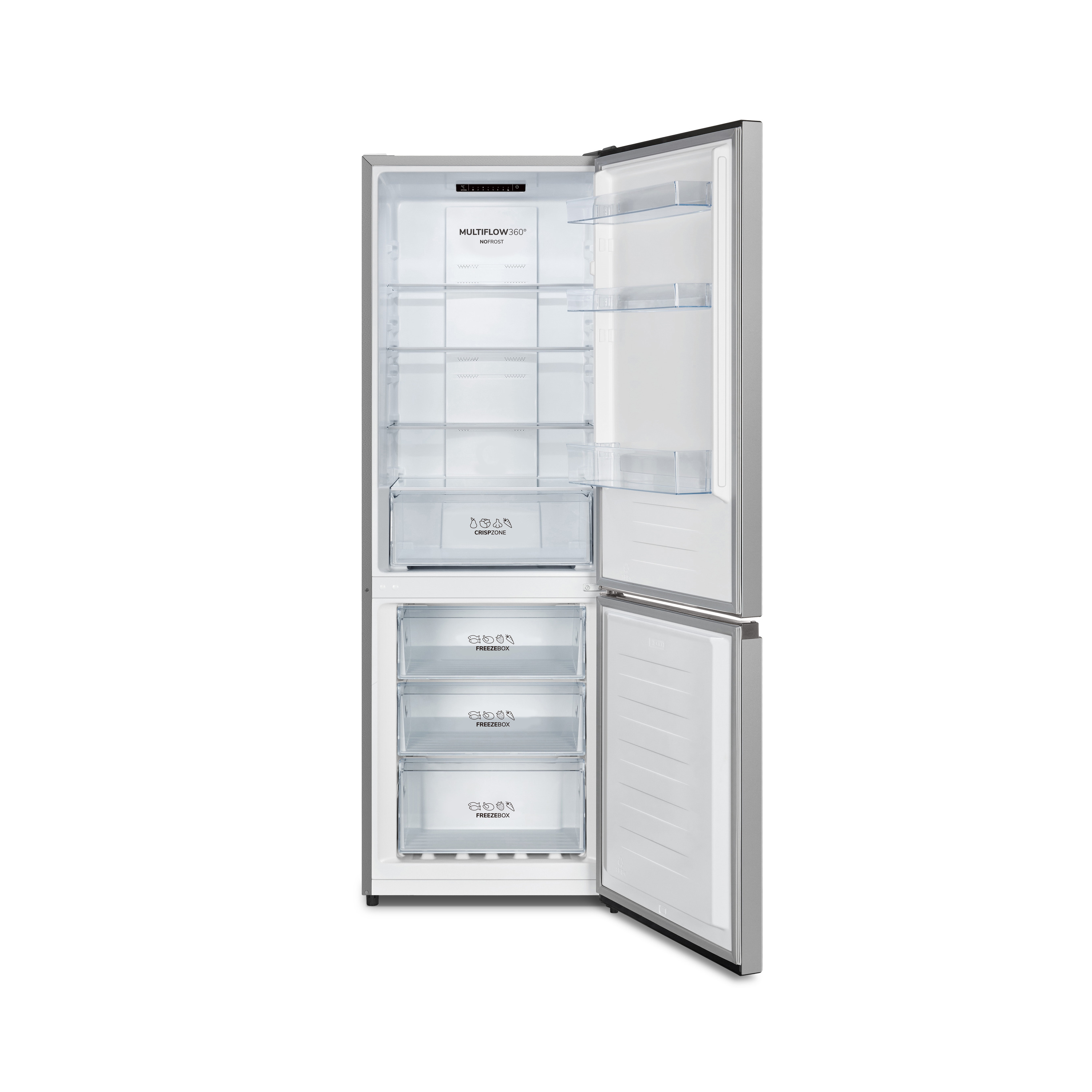 Voir la diapositive 2 : HISENSE Réfrigérateur combiné RB372N4ADE, 292 L, Froid ventilé No Frost, E