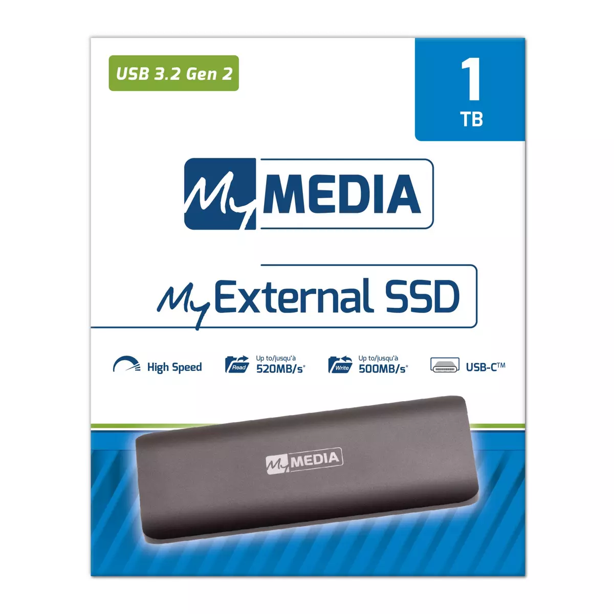 DISQUE DUR EXTERNE 1T VERBATIM STORE N GO USB 3.0 - Media