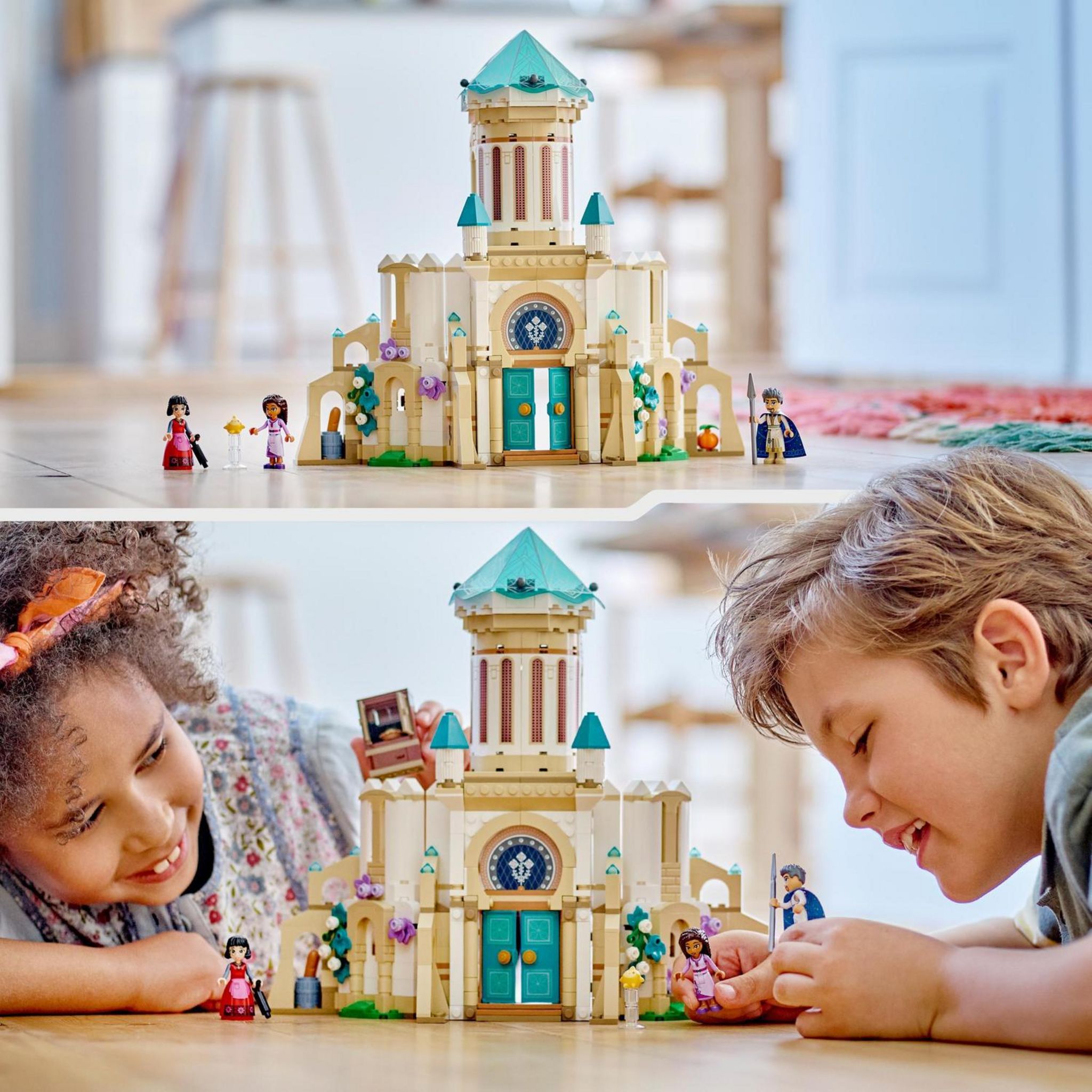 Voir la diapositive 3 : LEGO LEGO | Disney Wish 43224 Le Château du Roi Magnifico, Jouet Tiré du Film Wish avec Figurine Asha, Dahlia et le Roi Magnifico