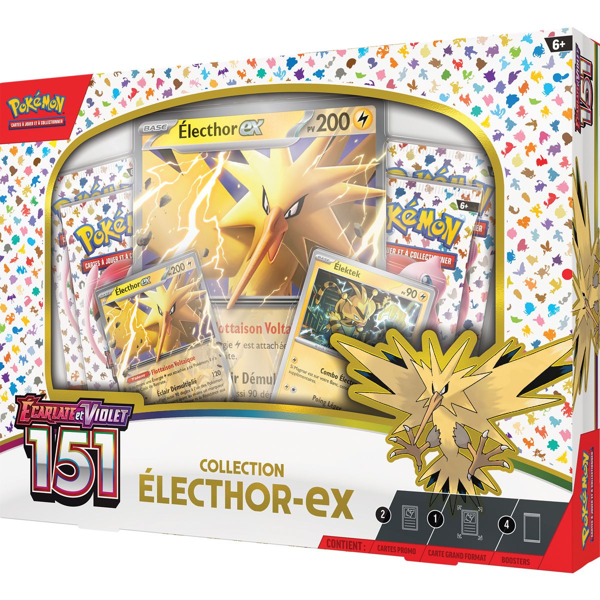 POKEMON Coffret cartes Pokémon Collection Electhor-Ex 151