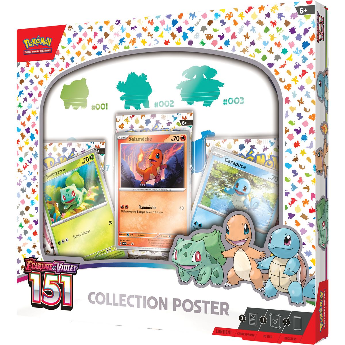 POKEMON Coffret Collection Poster 151 Écarlate et Violet