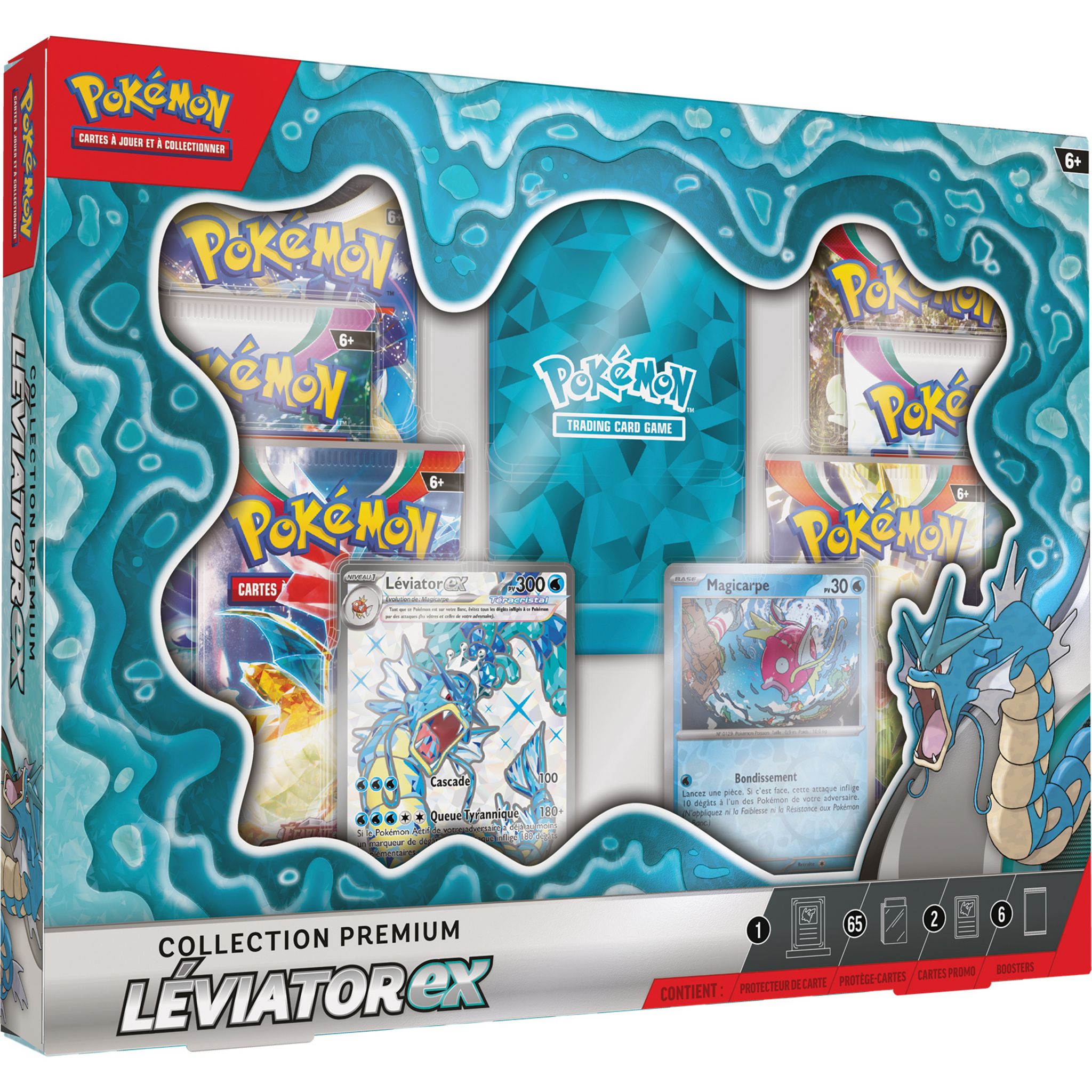 Voir la diapositive 3 : POKEMON Coffret Collection Premuim Leviator-Ex