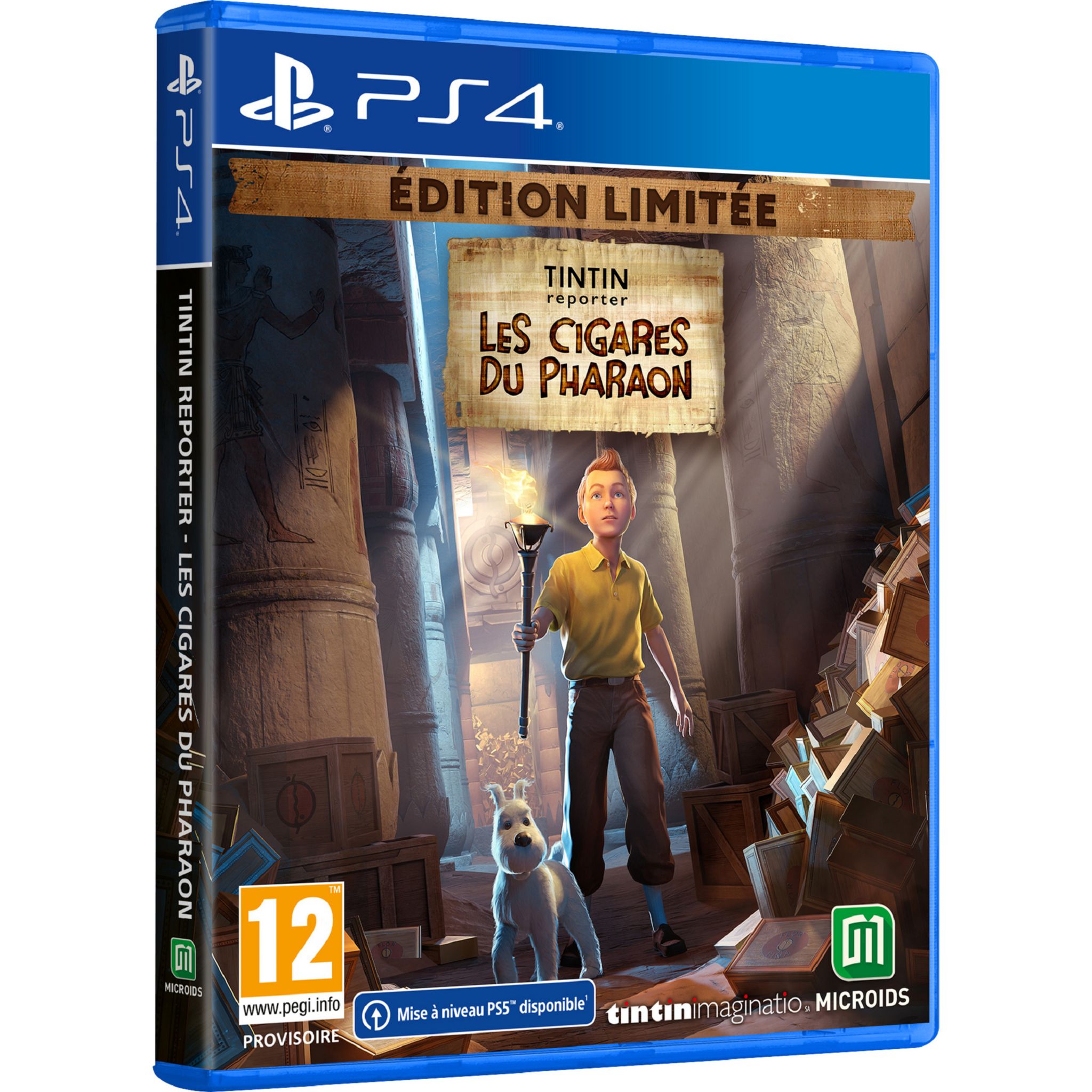 Voir la diapositive 2 : Tintin Reporter Les Cigares Du Pharaon PS4