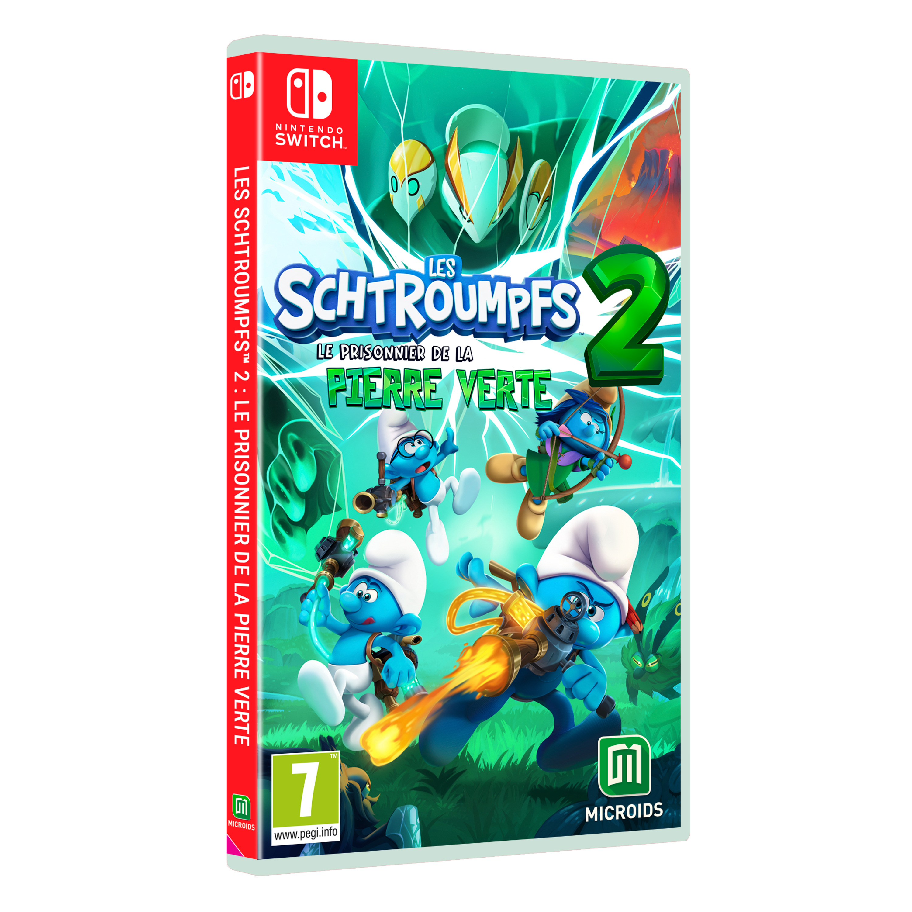Voir la diapositive 2 : Les Schtroumpfs 2 – Le Prisonnier de la Pierre Verte Nintendo Switch