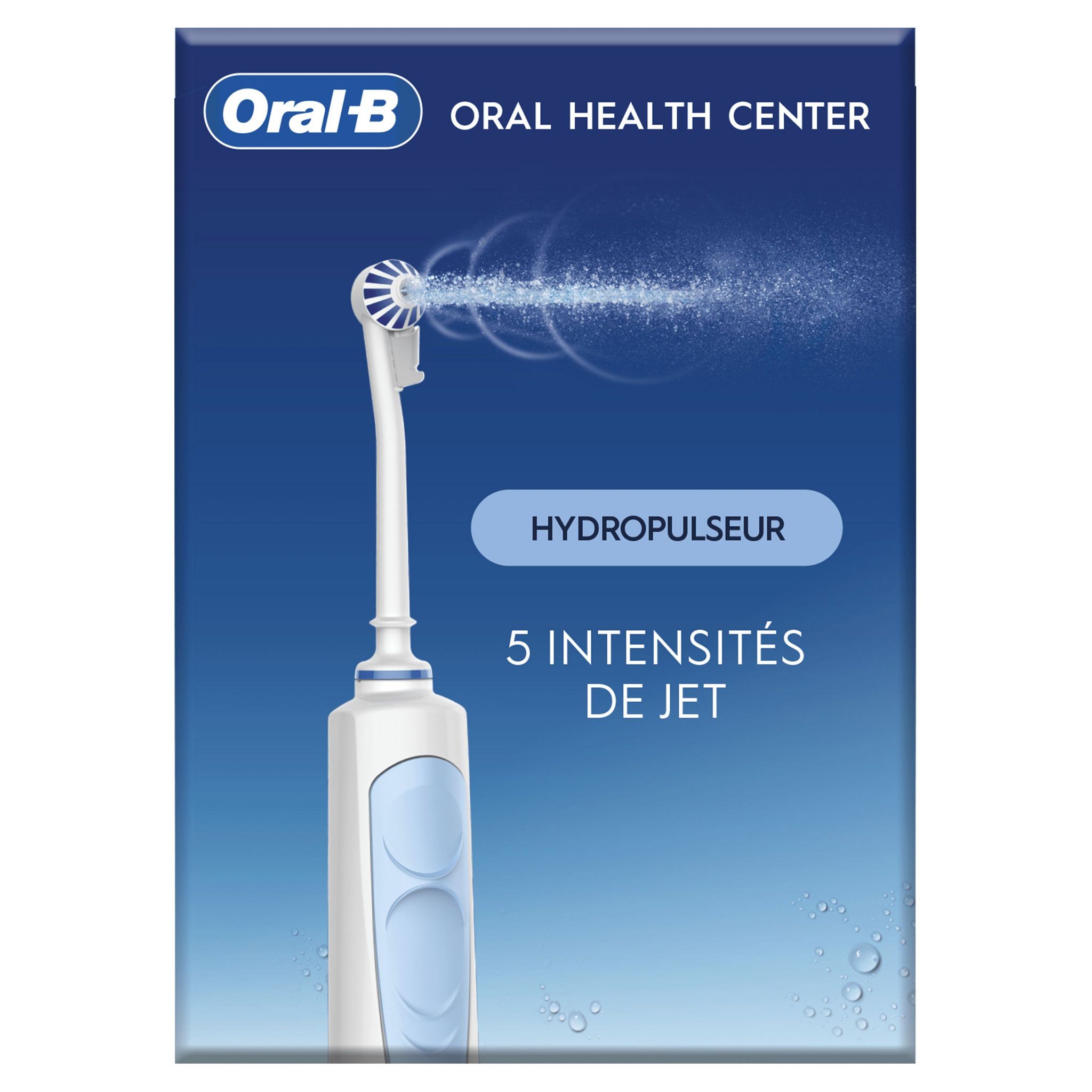 Voir la diapositive 4 : ORAL-B Hydropulseur Pack Superbulles - Blanc