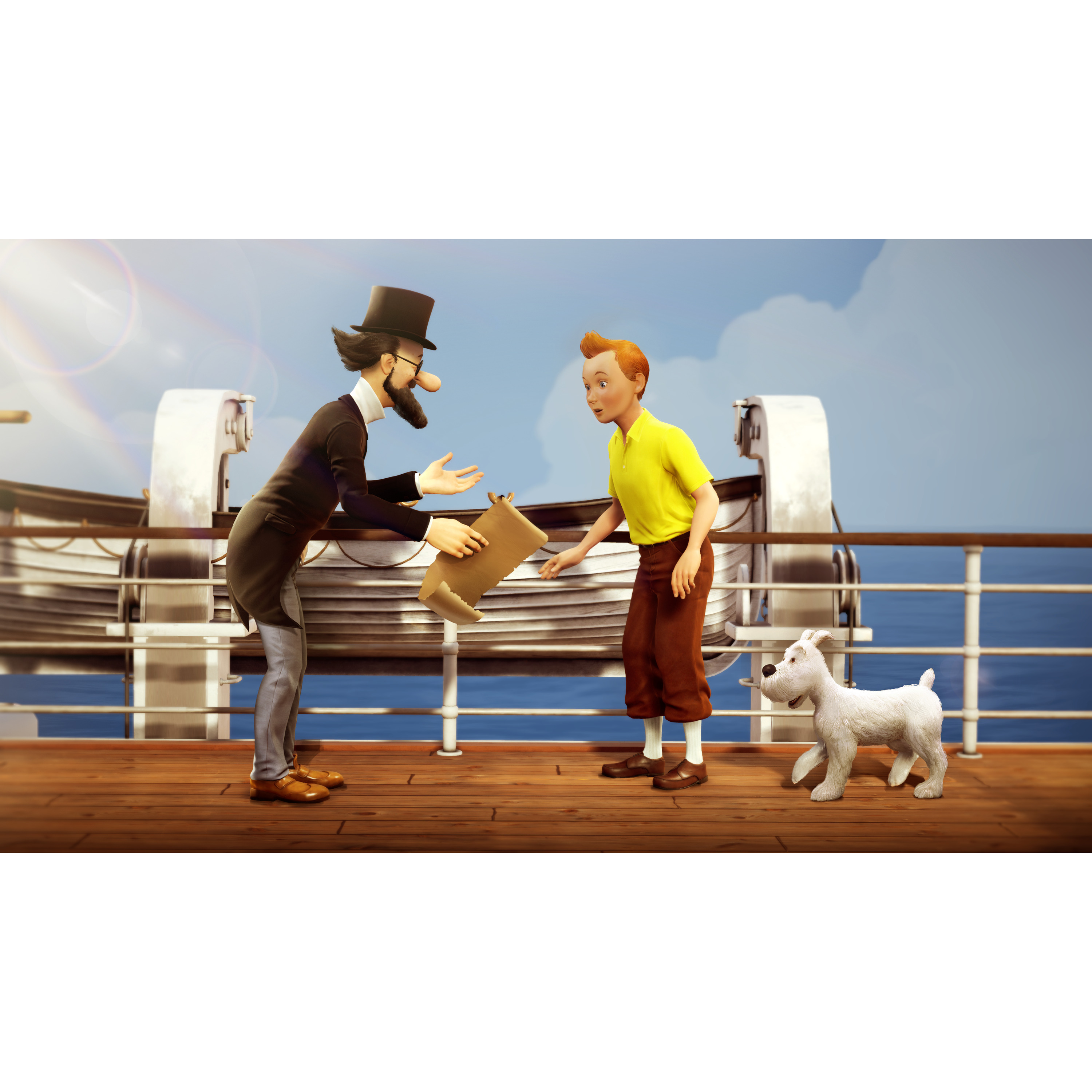 Voir la diapositive 5 : Tintin Reporter Les Cigares Du Pharaon PS5