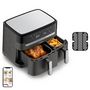 Voir la diapositive 4 : MOULINEX Friteuse électrique sans huile à air chaud Easy Fry EZ905B20 - Gris