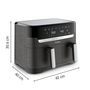 Voir la diapositive 11 : MOULINEX Friteuse électrique sans huile à air chaud Easy Fry EZ905B20 - Gris