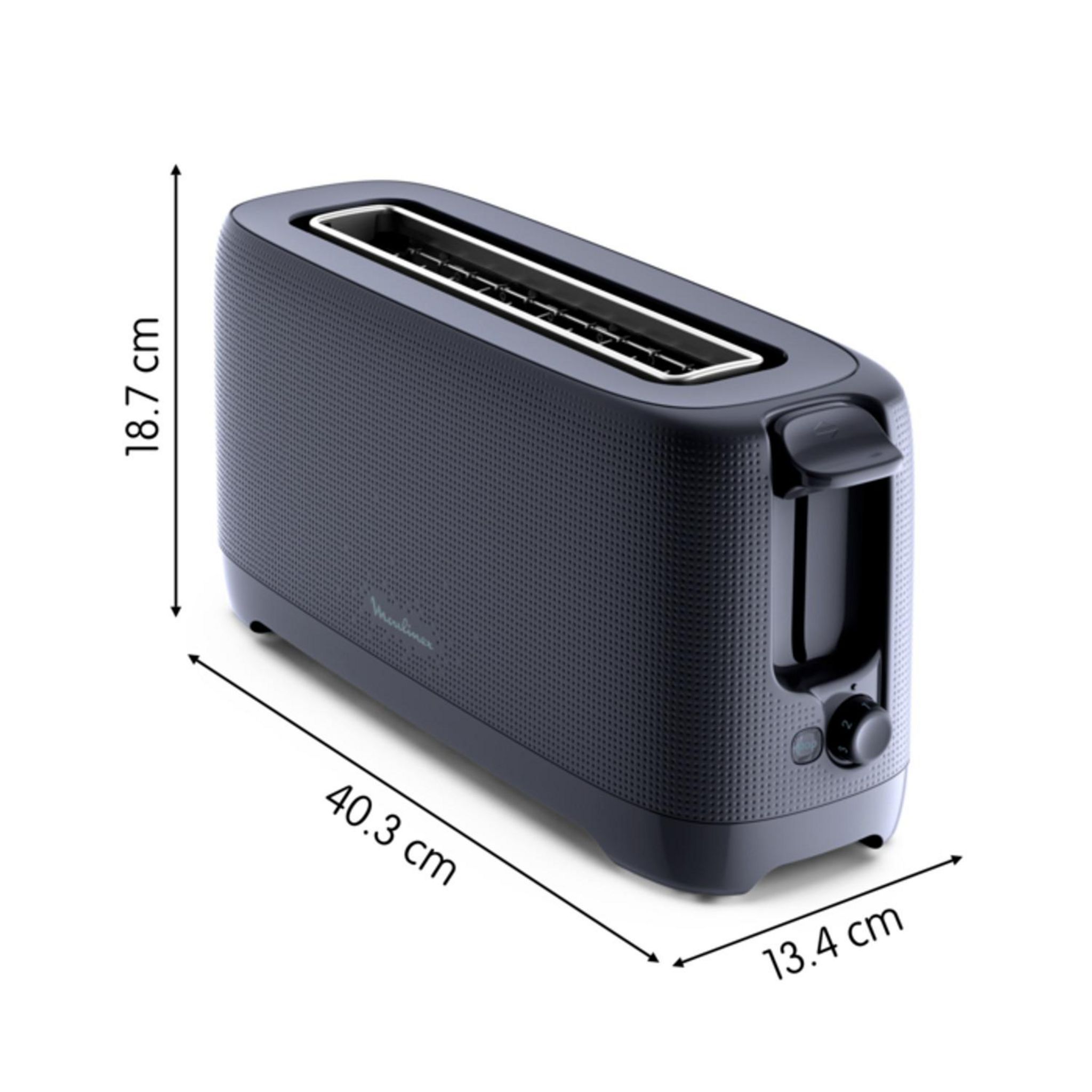 Voir la diapositive 5 : MOULINEX Grille pain GP LS2M0810 - Bleu nuit