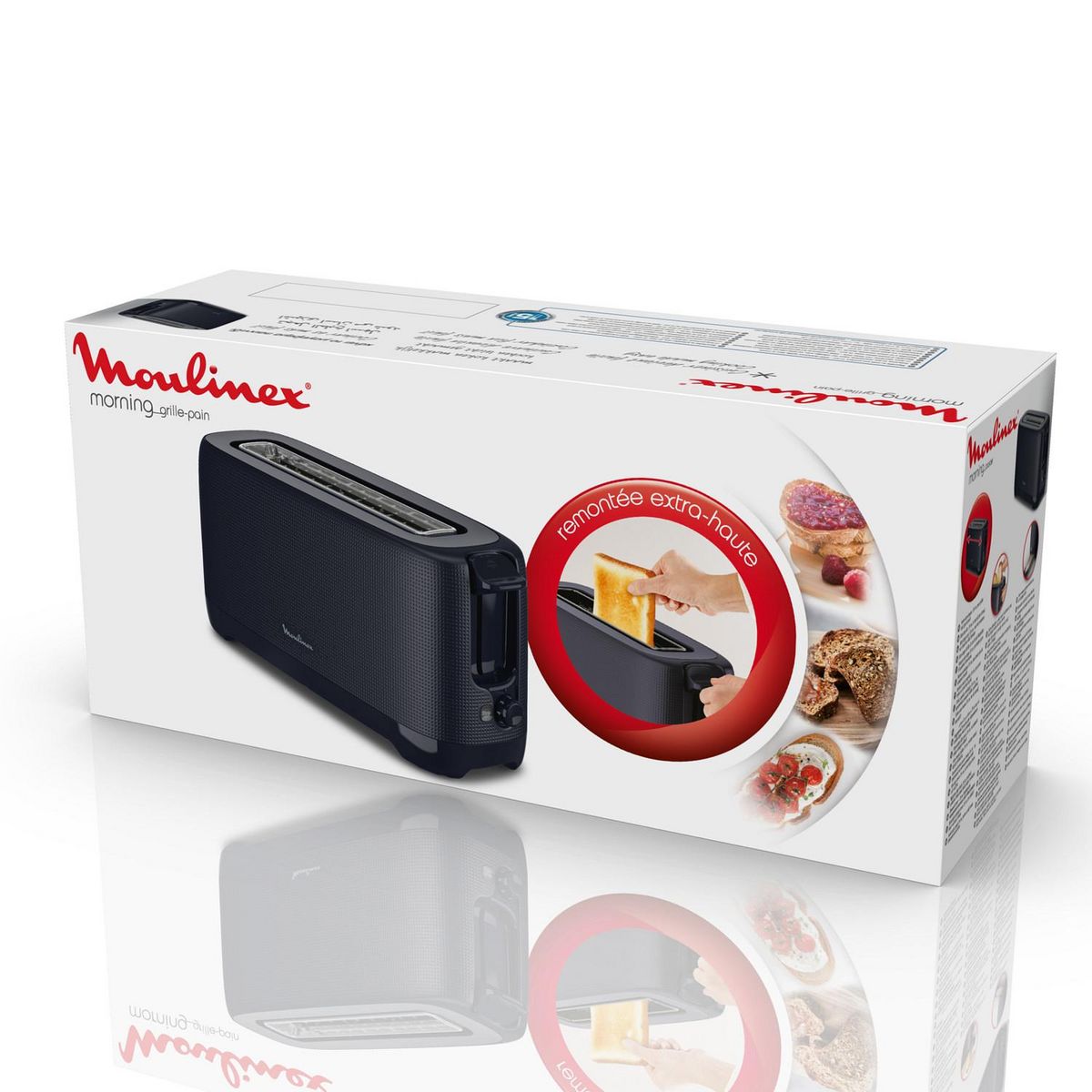 MOULINEX Grille pain GP LS2M0810 - Bleu nuit