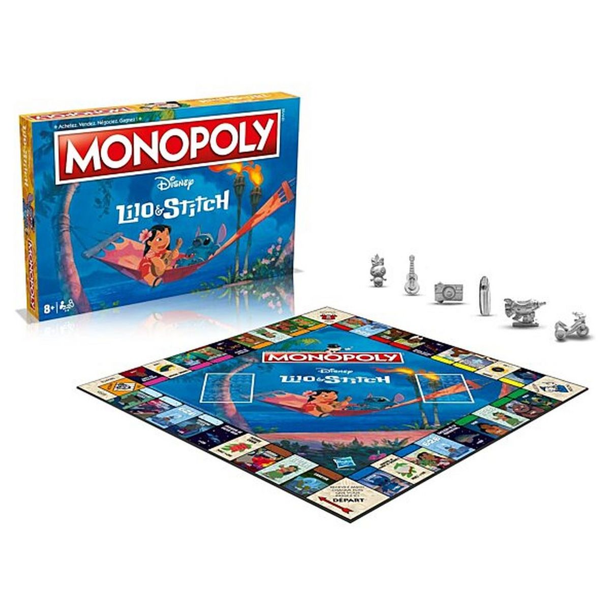 HASBRO Jeu Monopoly Lilo & Stitch