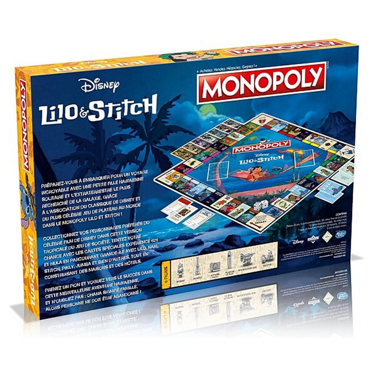 HASBRO Jeu Monopoly Lilo & Stitch