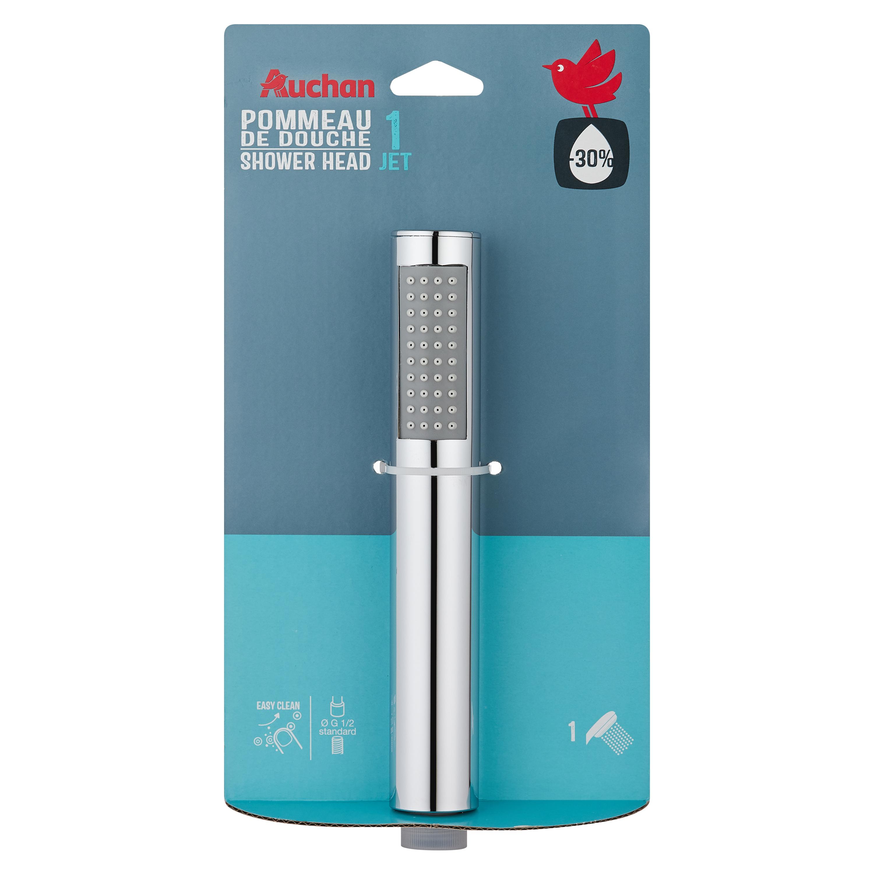 Voir la diapositive 2 : AUCHAN Douchette 1 fonction eco eau
