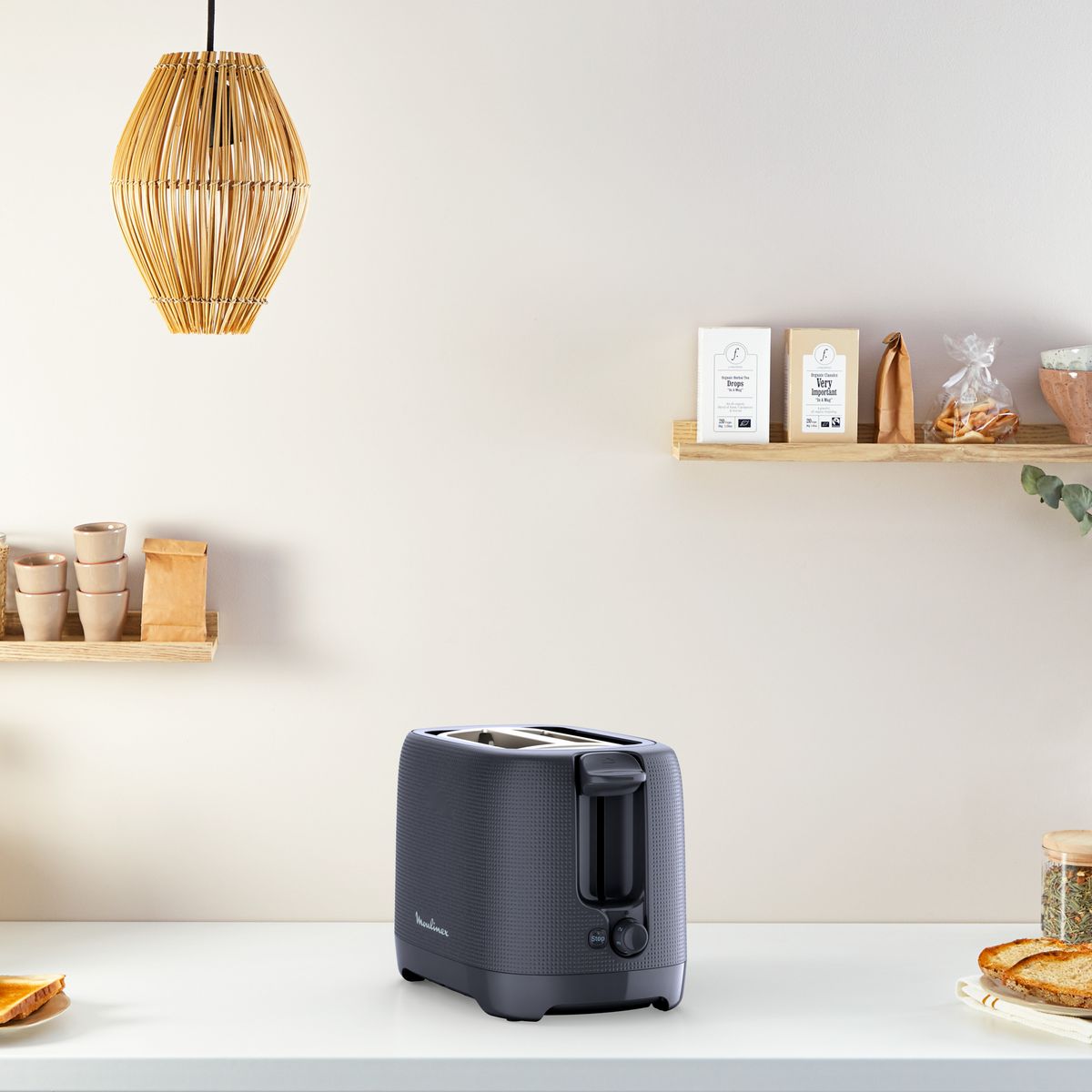 MOULINEX Grille pain GP LT2M0810 - Bleu nuit