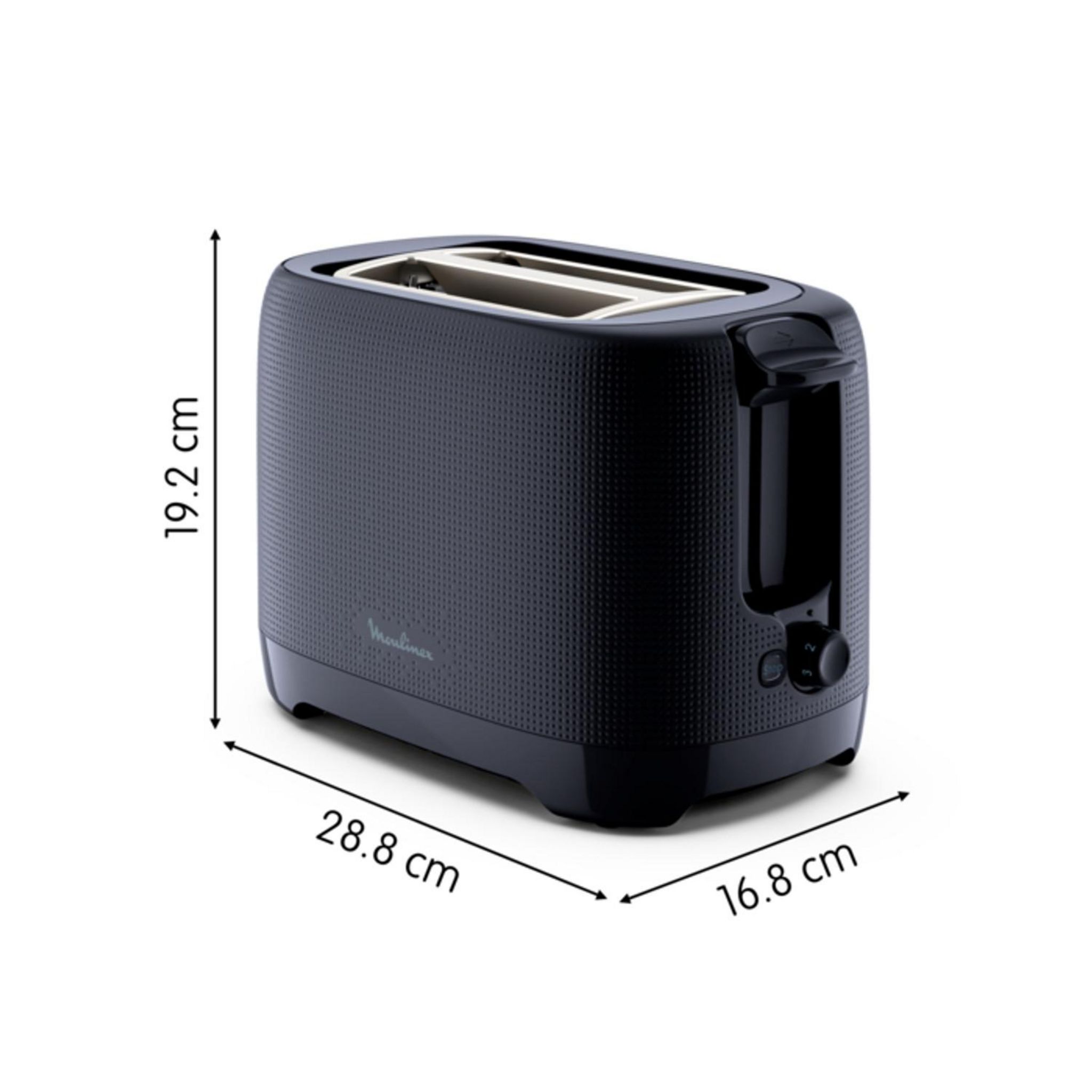 Voir la diapositive 3 : MOULINEX Grille pain GP LT2M0810 - Bleu nuit