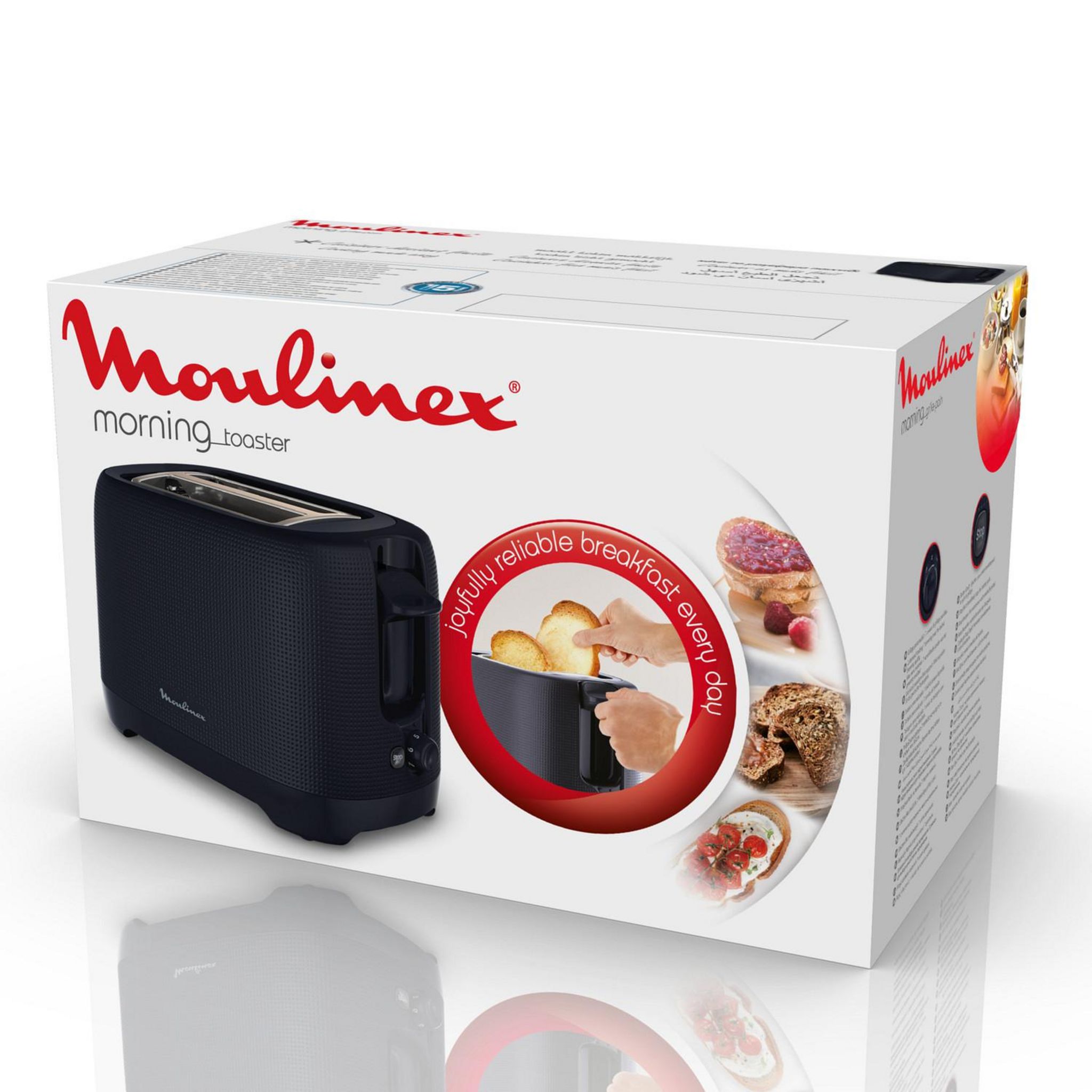 Voir la diapositive 5 : MOULINEX Grille pain GP LT2M0810 - Bleu nuit