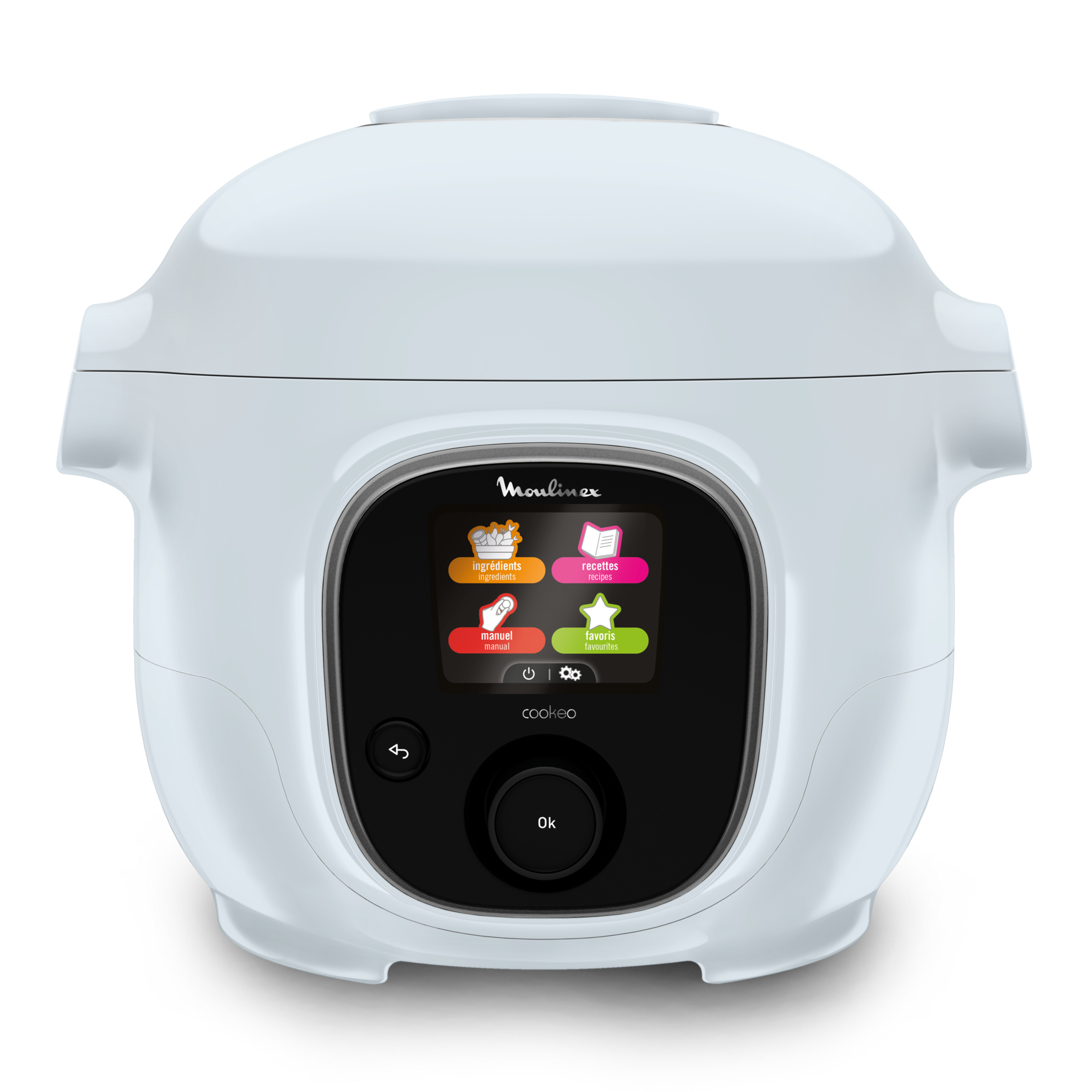 Voir la diapositive 2 : MOULINEX Multicuiseur intelligent Cookeo + Mini CE880410 - Bleu