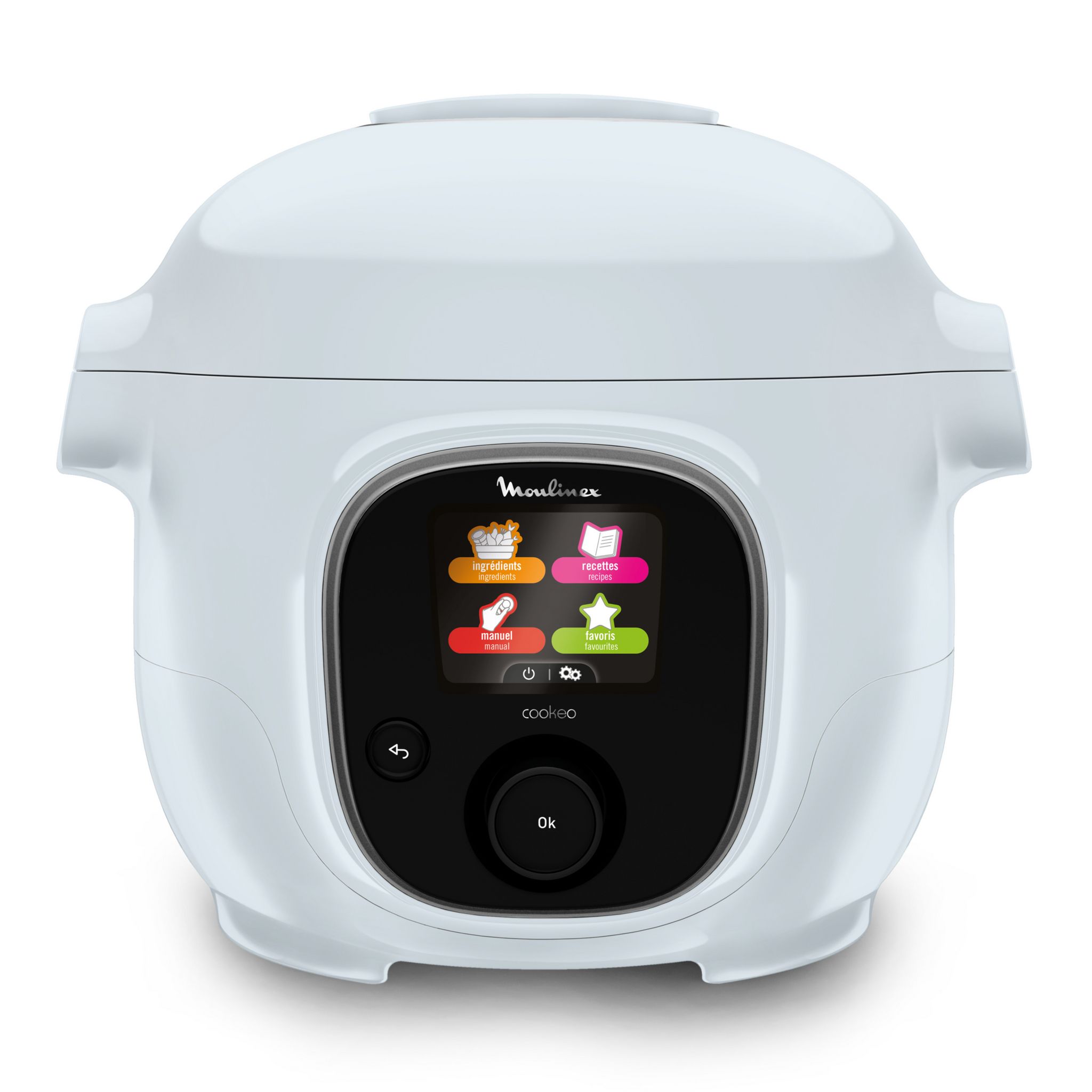 Voir la diapositive 2 : MOULINEX Multicuiseur intelligent Cookeo + Mini CE880410 - Bleu