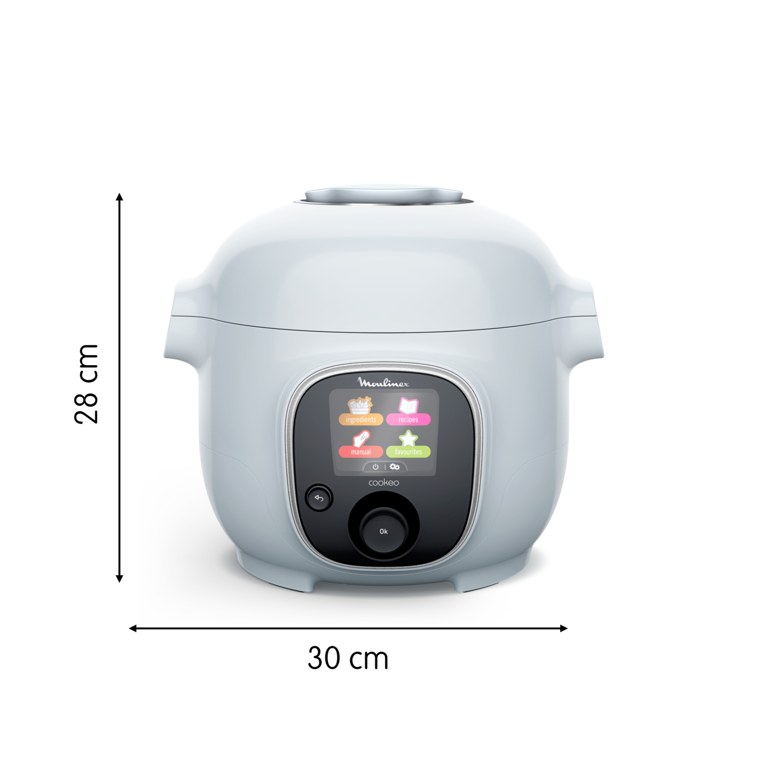 Voir la diapositive 8 : MOULINEX Multicuiseur intelligent Cookeo + Mini CE880410 - Bleu