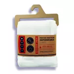 Protège matelas imperméable en coton recyclé ECO PROTECT. Coloris disponibles : Blanc