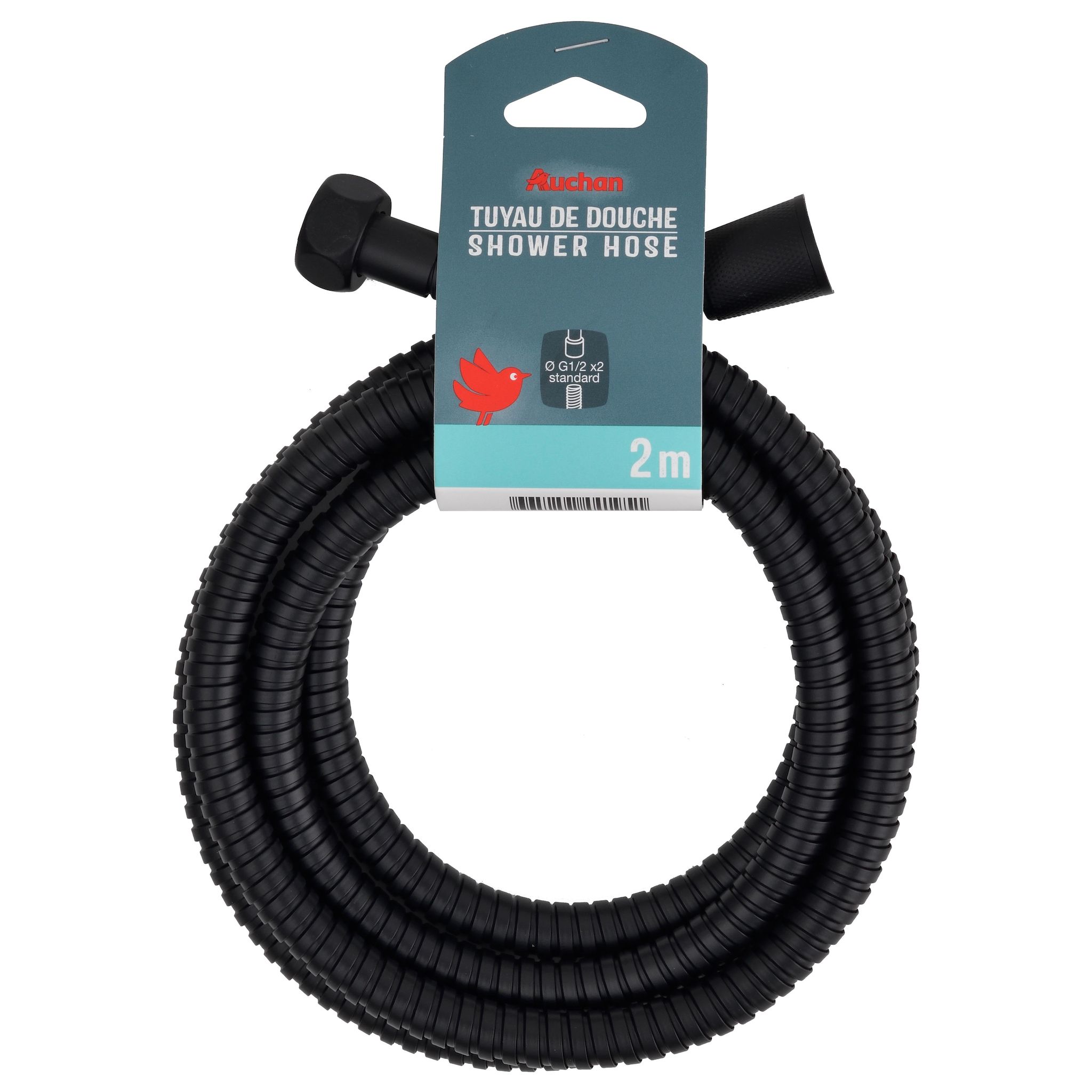 AUCHAN Flexible eco eau 2 m noir