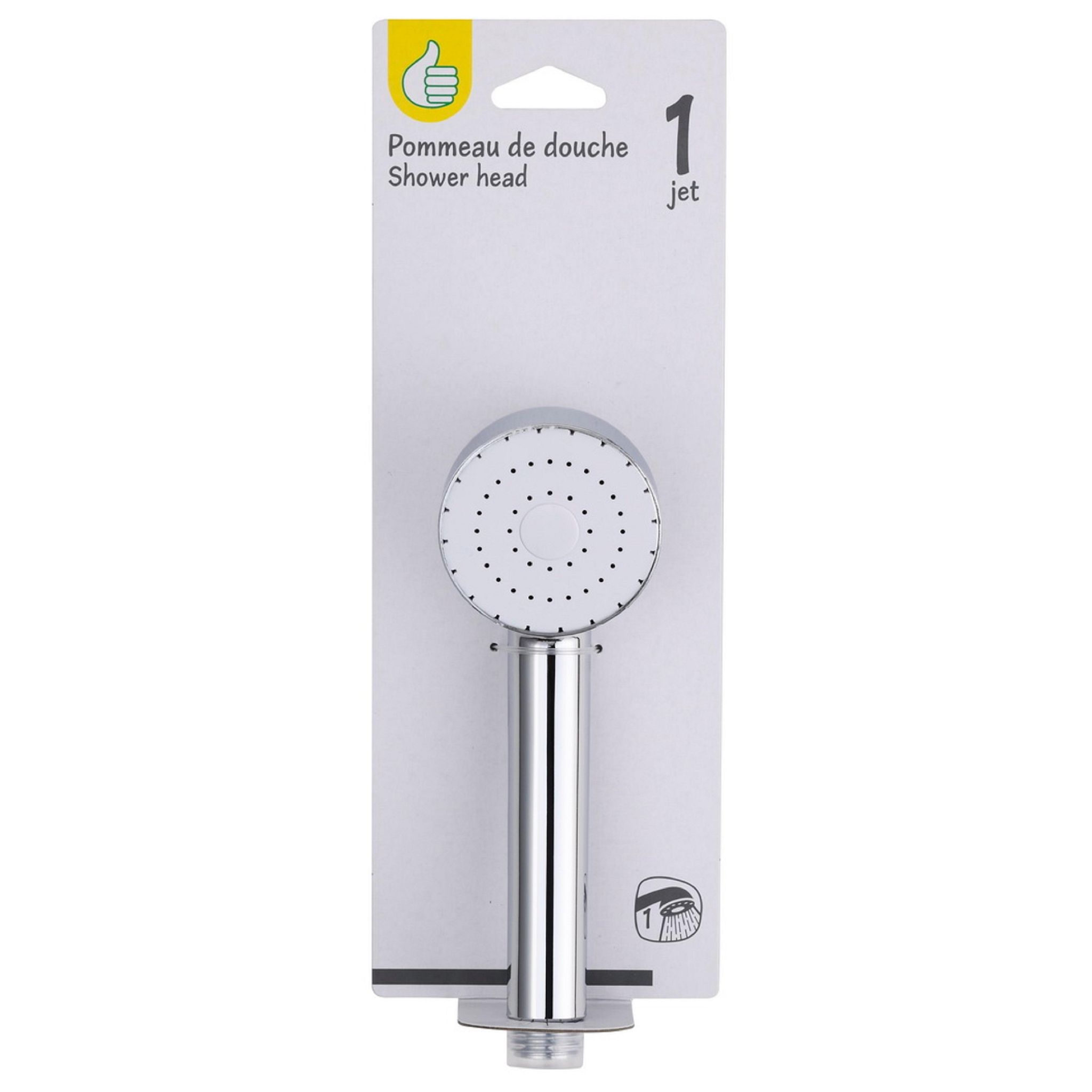 POUCE Douchette chrome 1 fonction