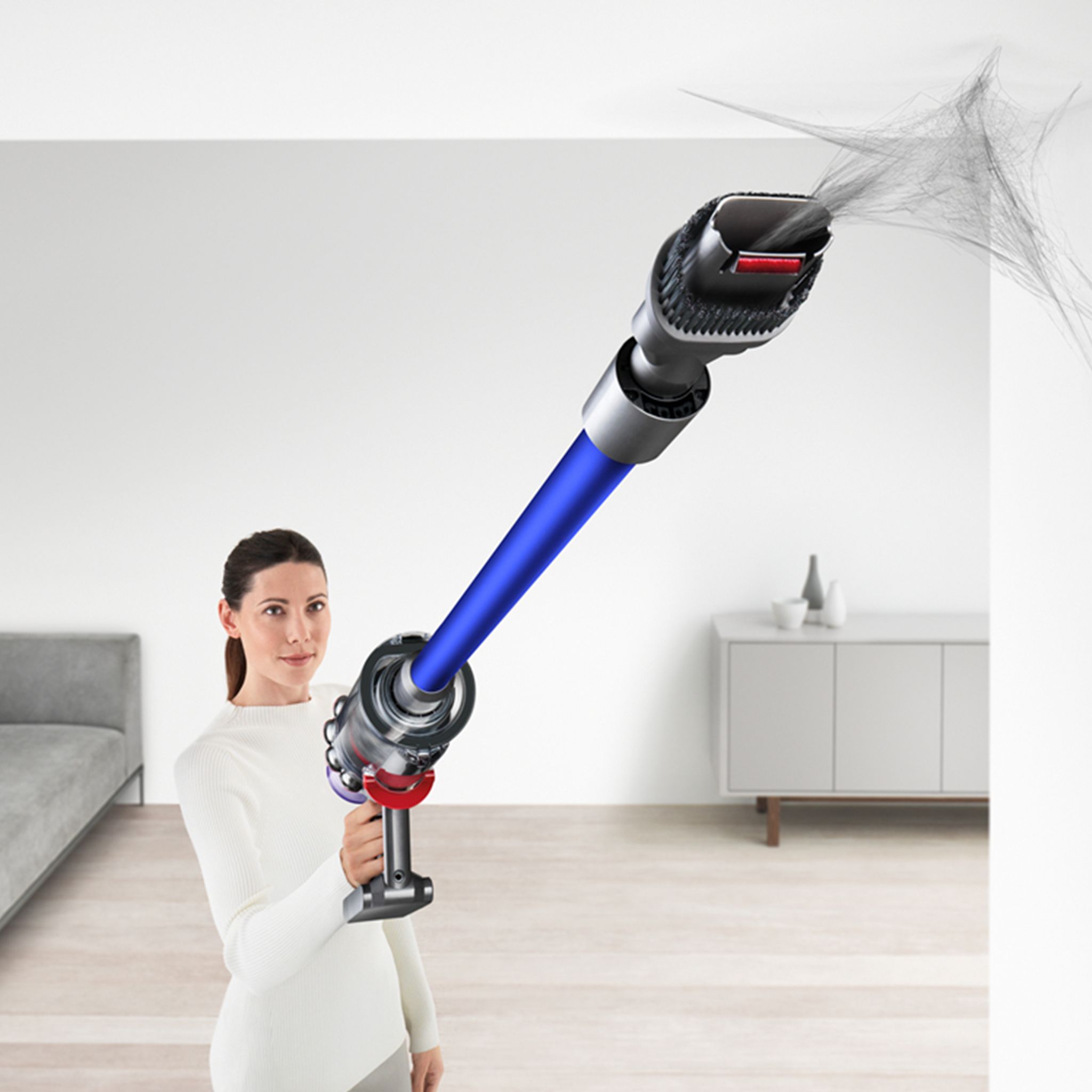 Voir la diapositive 2 : DYSON Aspirateur balai V11 - Bleu