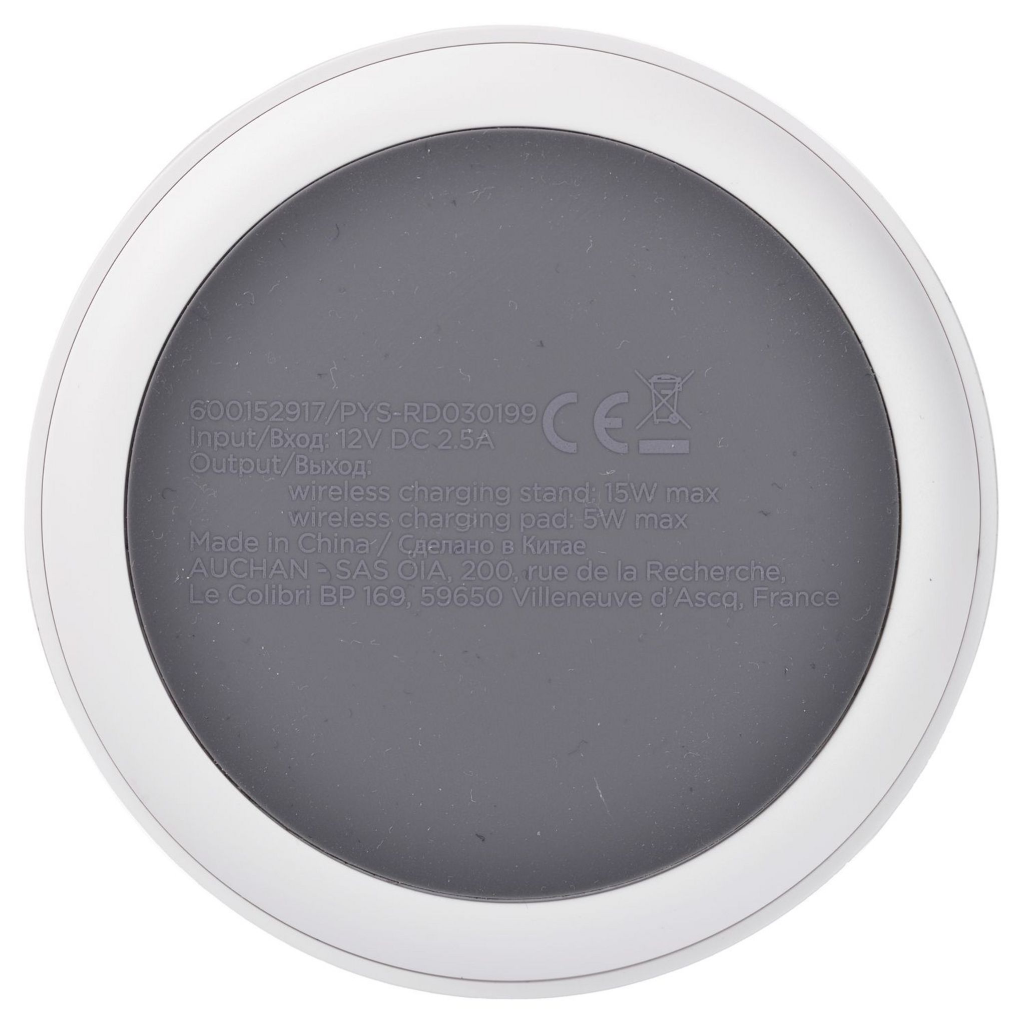 Voir la diapositive 2 : QILIVE Support de charge sans fil Magsafe - Blanc