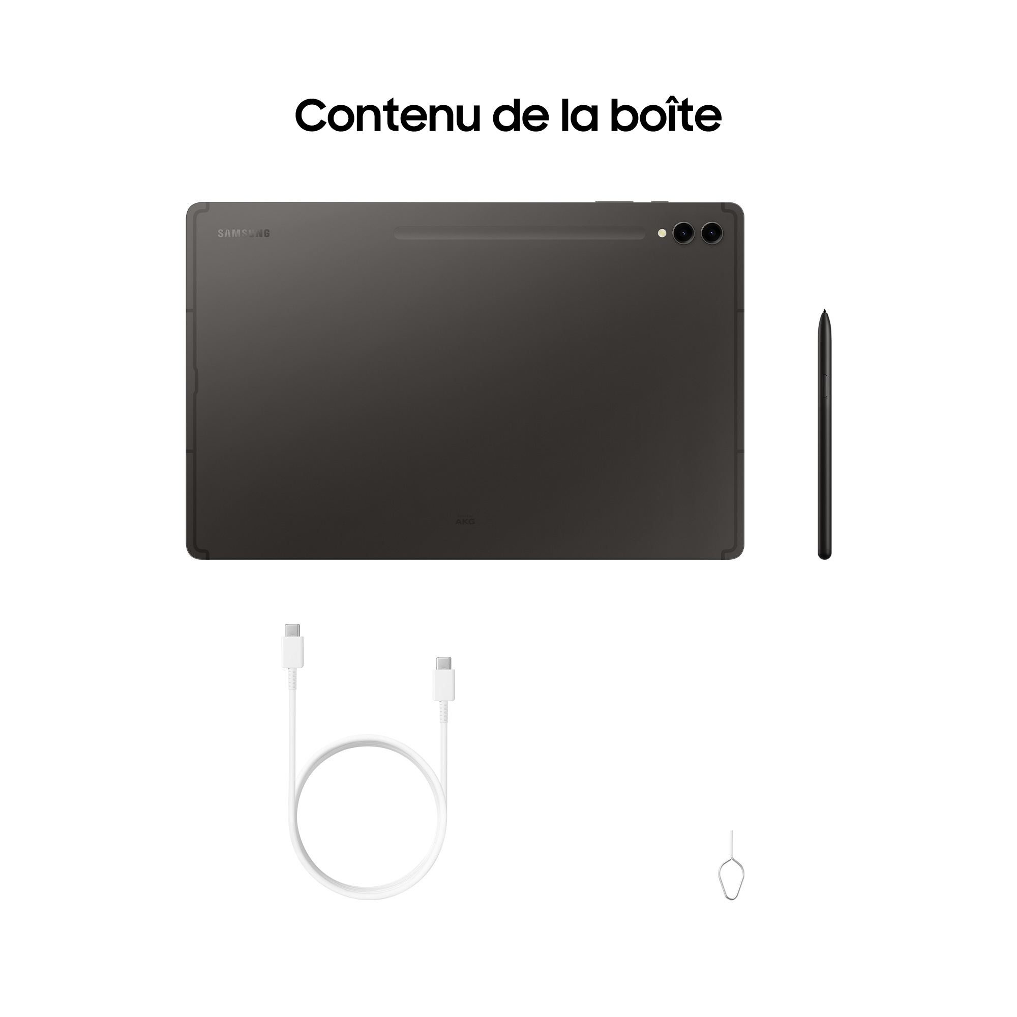 Voir la diapositive 8 : SAMSUNG Tablette tactile S9 Ultra avec Galaxy AI - 14.6 pouces -256 GO - Anthracite