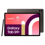SAMSUNG Tablette tactile S9+ avec Galaxy AI - 12.4 pouces - 256 GO - Anthracite