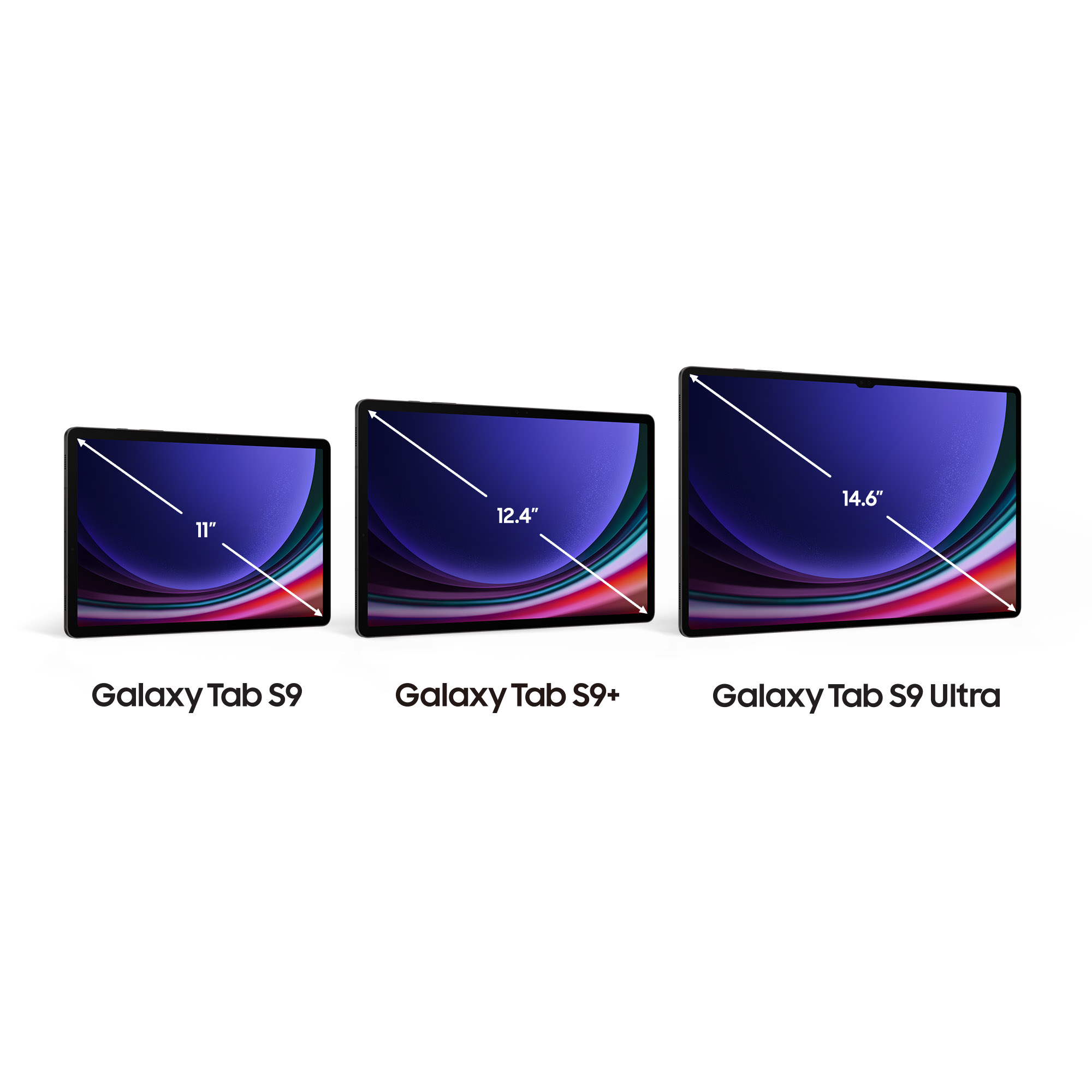 Voir la diapositive 3 : SAMSUNG Tablette tactile S9+ avec Galaxy AI - 12.4 pouces - 256 GO - Anthracite