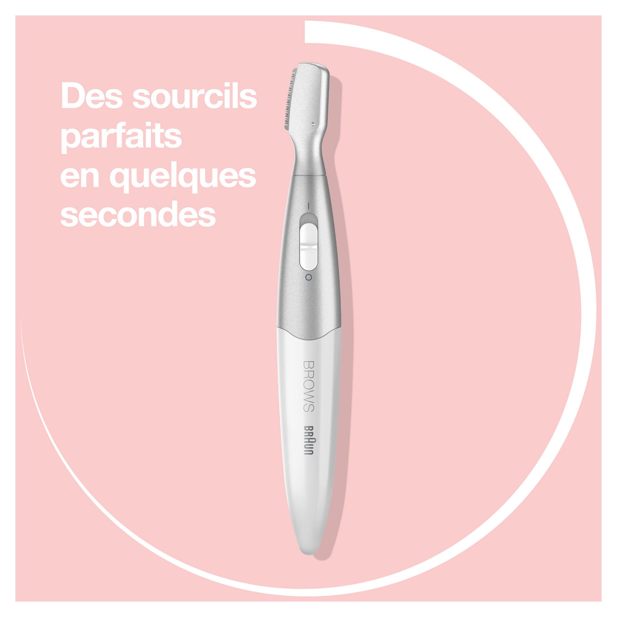 Voir la diapositive 5 : BRAUN Tondeuse bikini FG1106 - Blanc