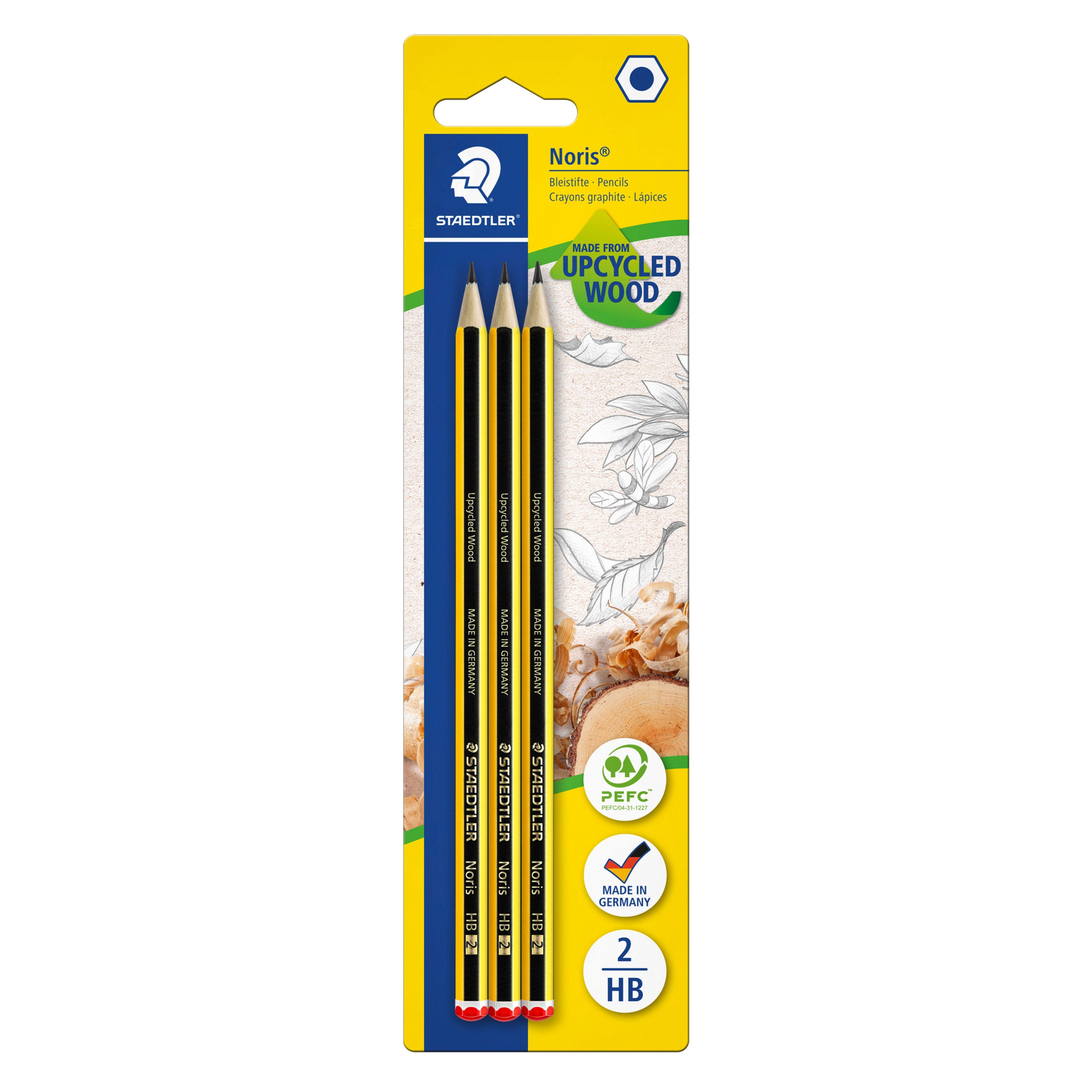Crayons Graphites x3 HB - Noir