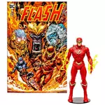 LANSAY Figurine DC Comics The Flash 18 cm + Comic Book page Punchers