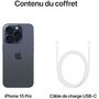 Voir la diapositive 5 : APPLE iPhone 15 Pro 128 Go - Titane Bleu
