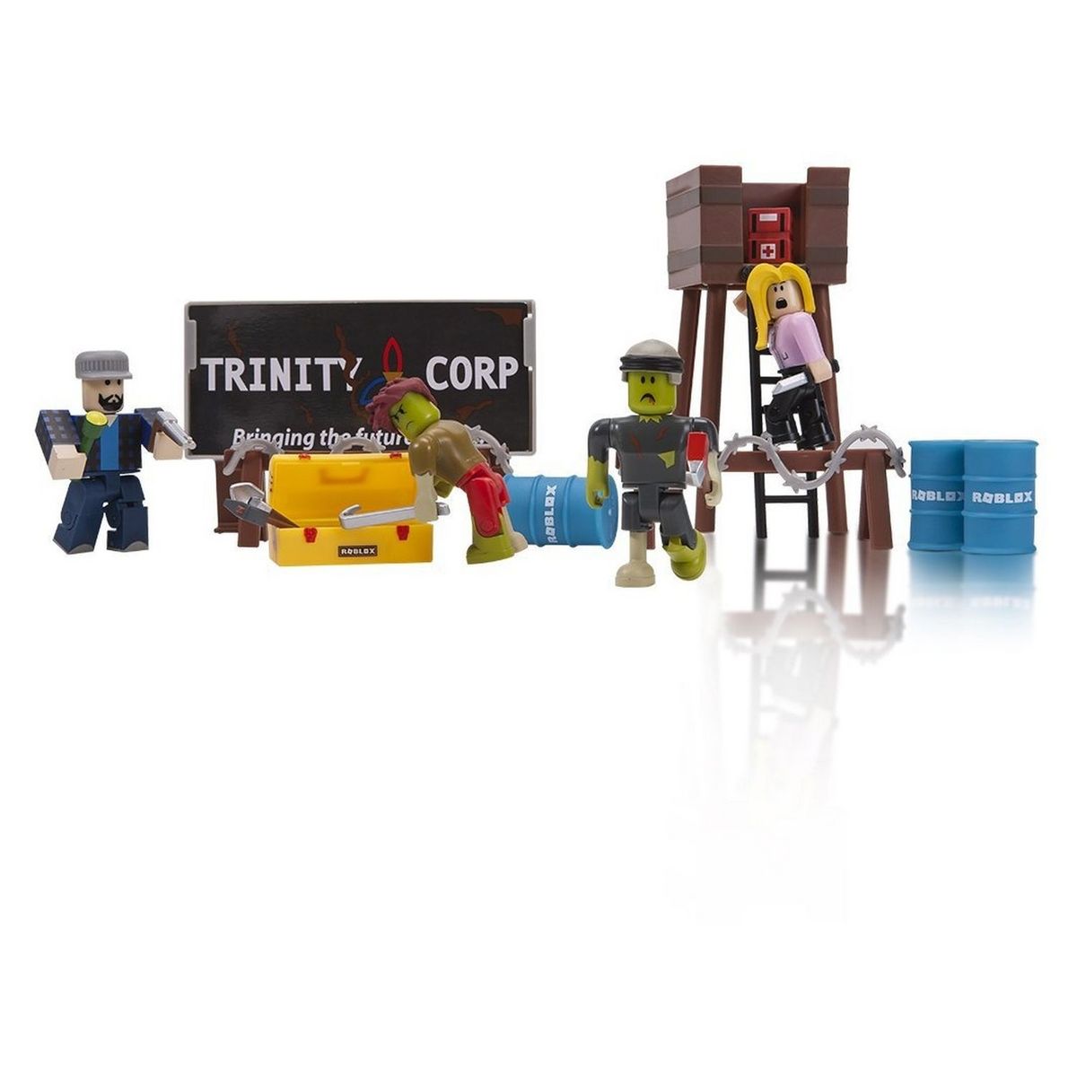 JAZWARES Coffret Roblox : L'attaque des zombies