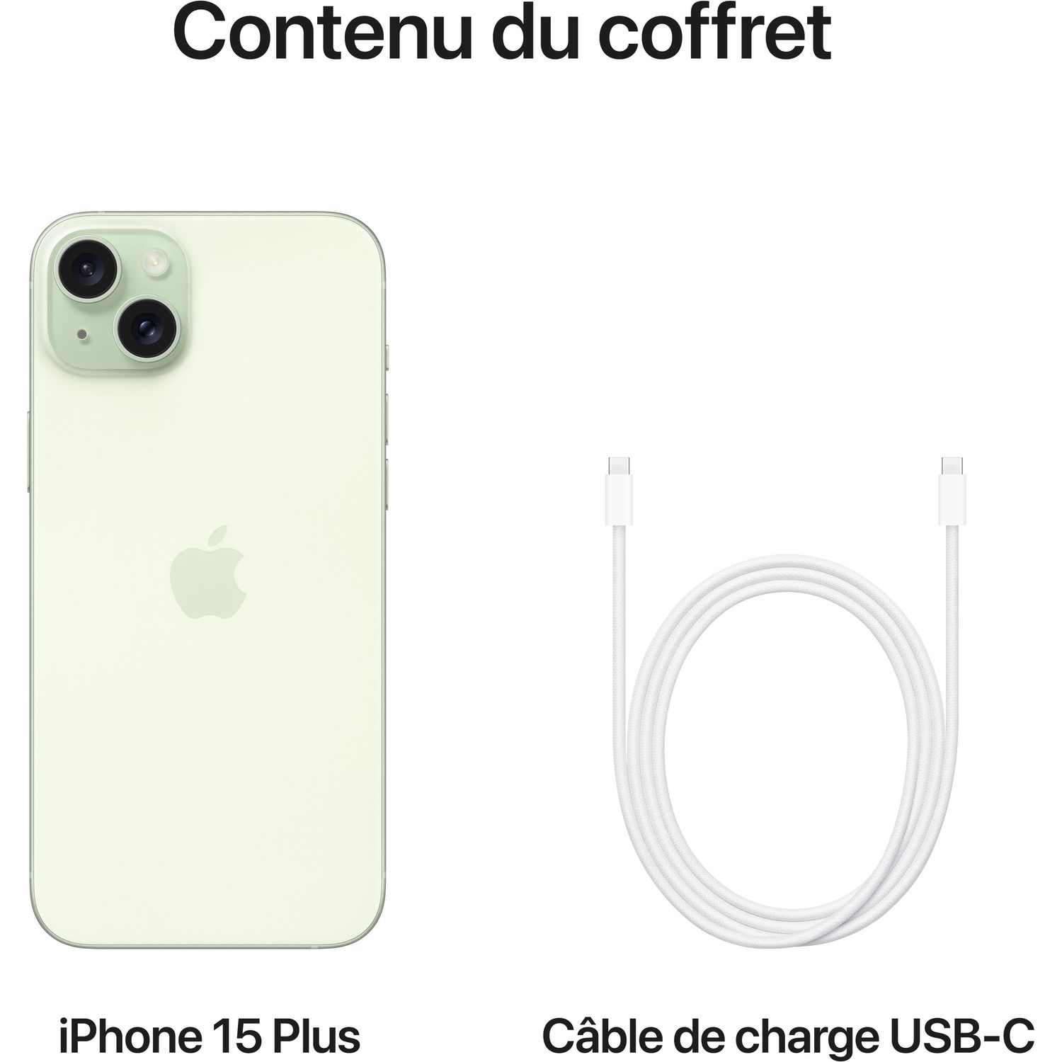 Voir la diapositive 5 : APPLE iPhone 15 Plus 128 Go - Vert